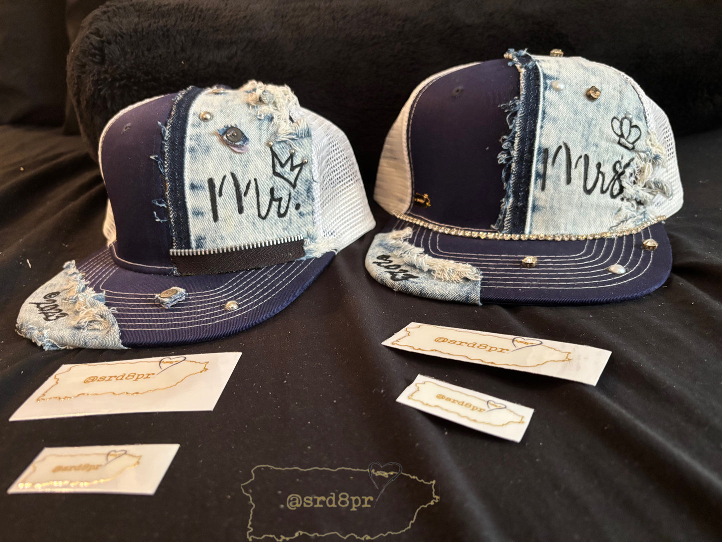 Gorra personalizada Mr & Mrs