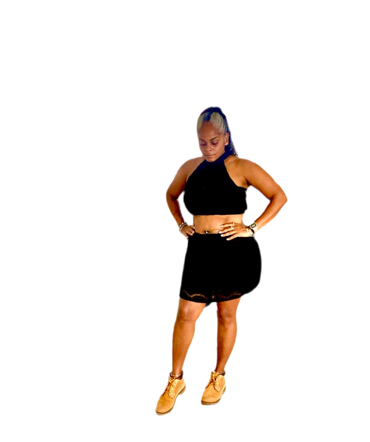 Conjunto Encaje Negro