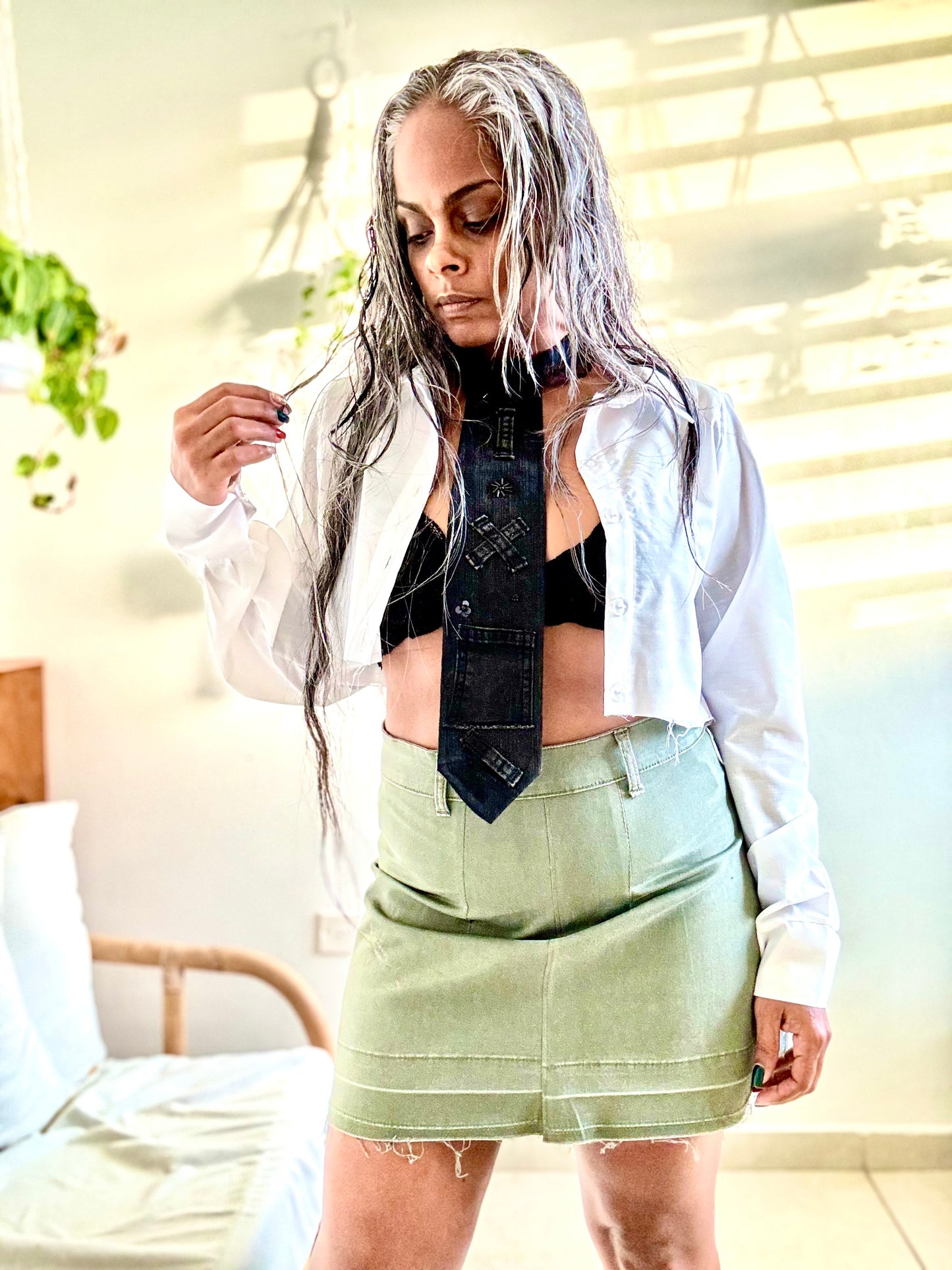 Falda OlivNo