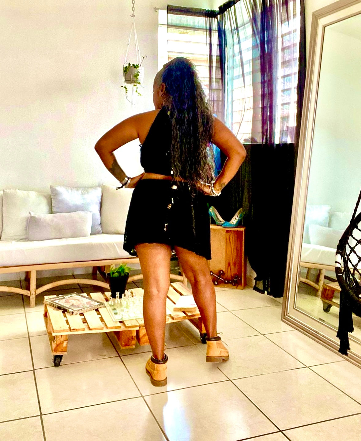 Conjunto Encaje Negro