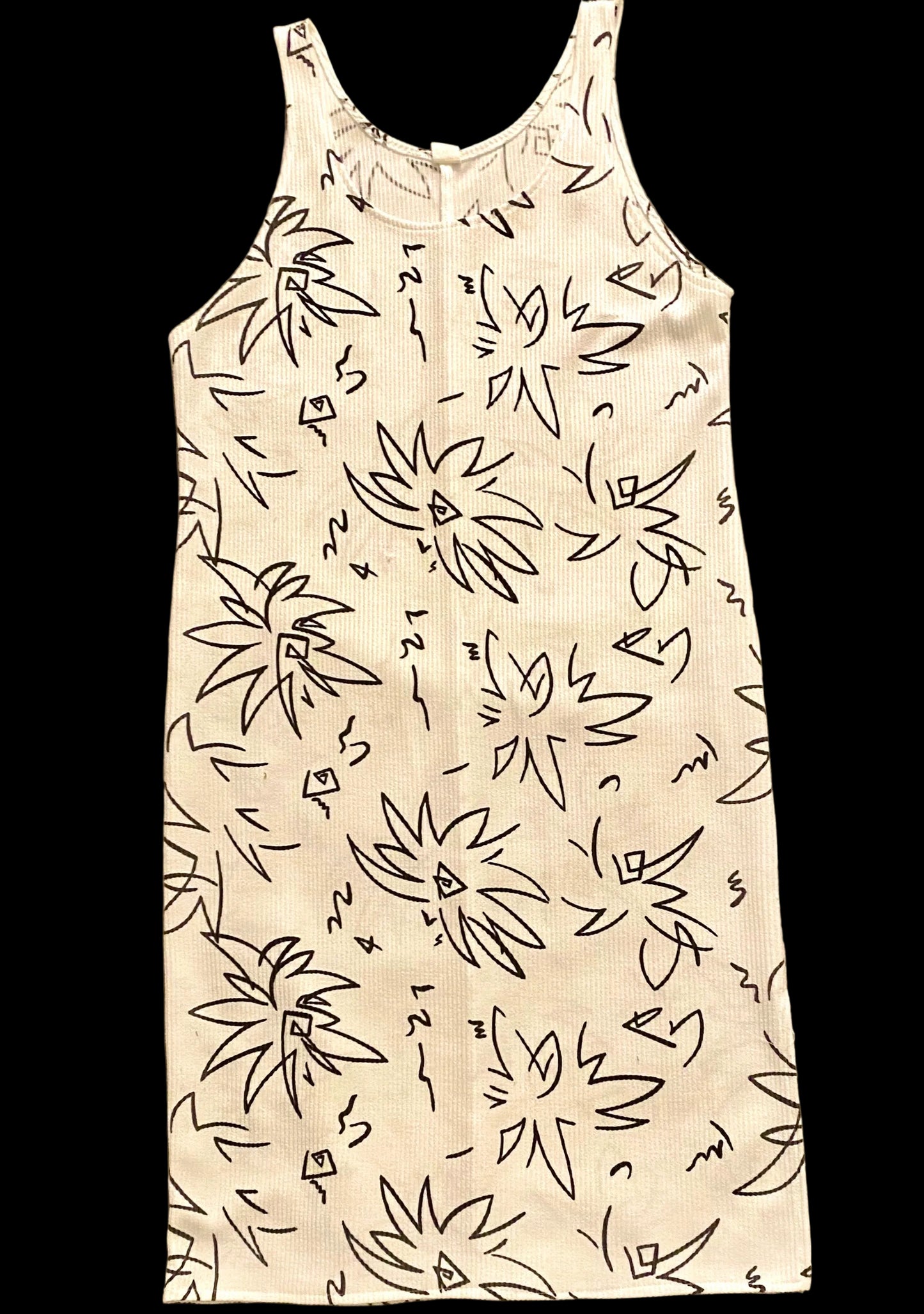 Vestido Blanco & Negro