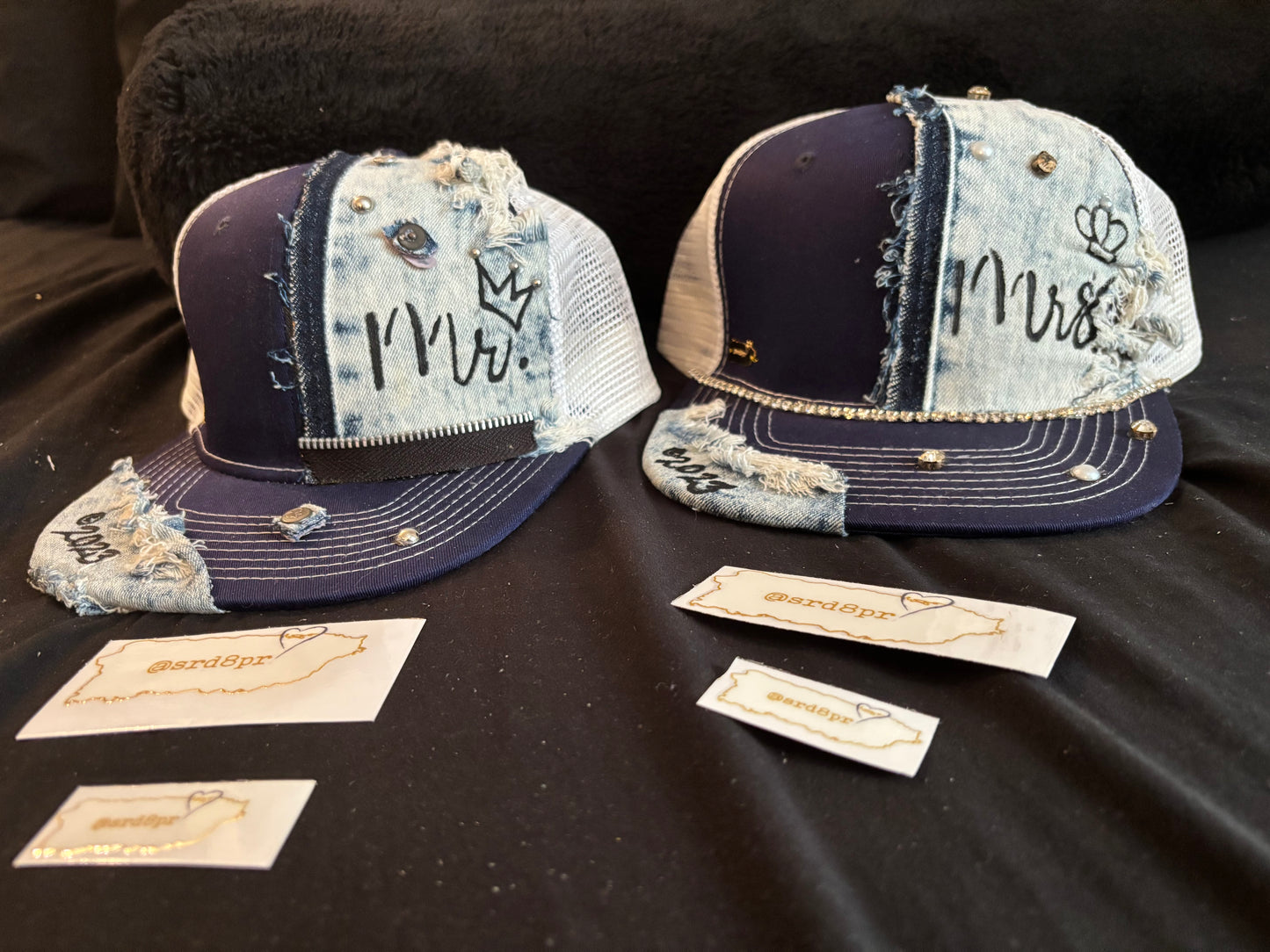 Gorra personalizada Mr & Mrs