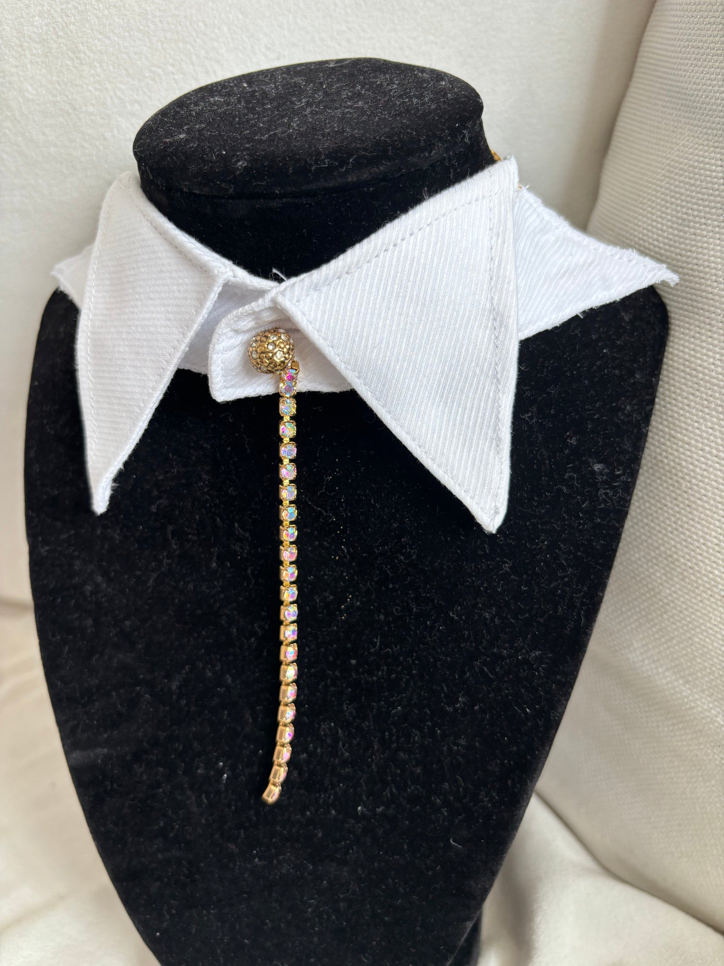 Choker BlanDamant