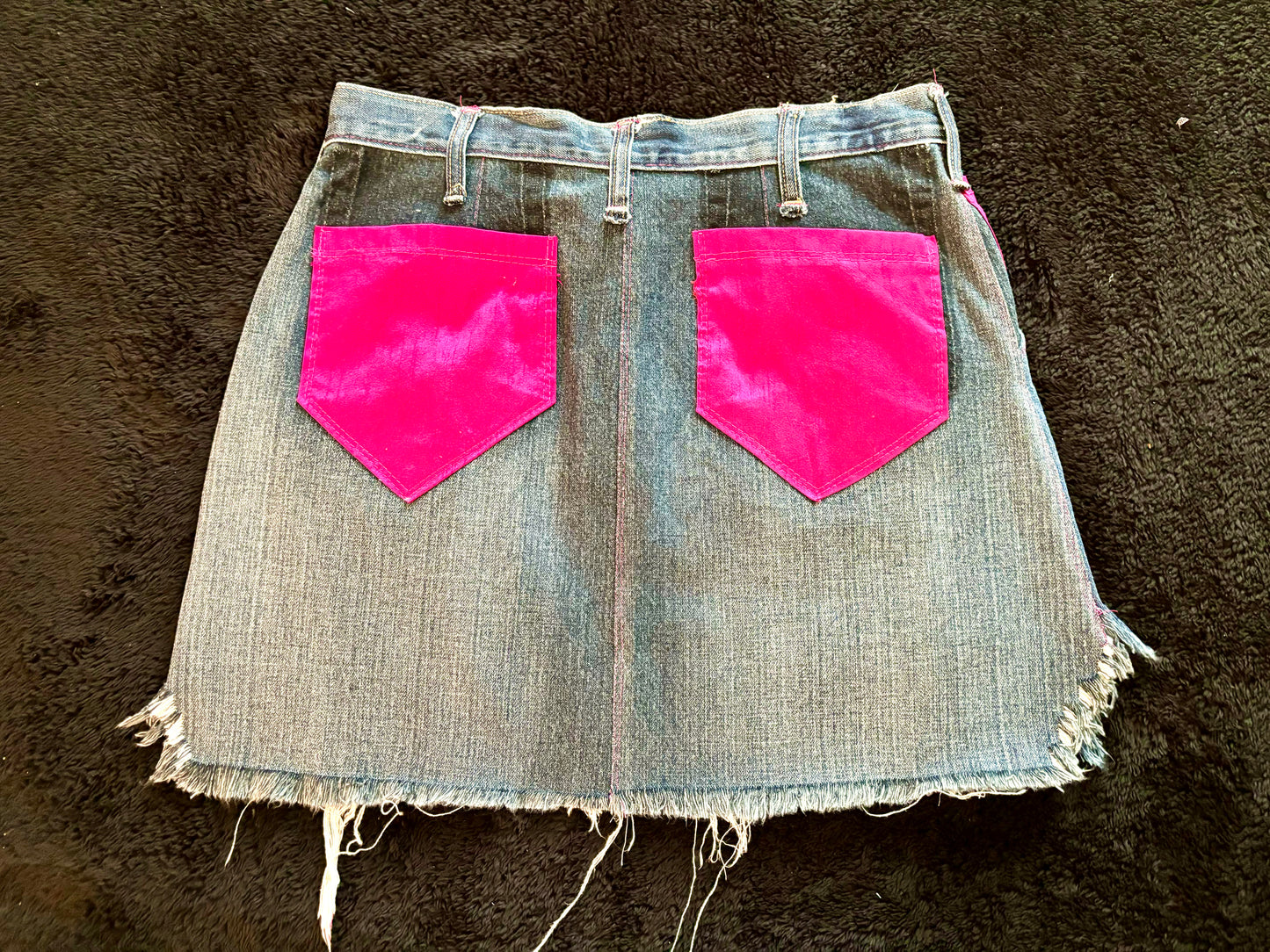 Conjunto Denim Fushia