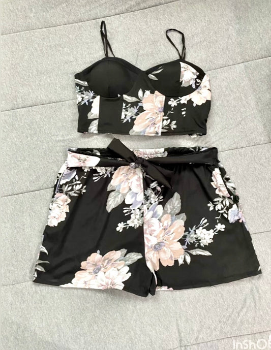 Conjunto Flores Vintage